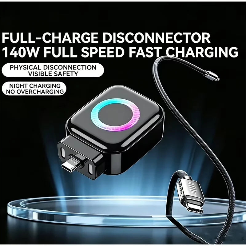 Phozetech| 140W Fast Charging Data Cable Automatic Power-Off