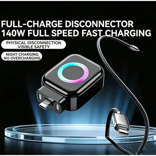 Phozetech| 140W Fast Charging Data Cable Automatic Power-Off