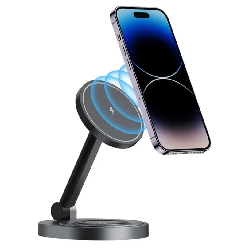 Phozetech| 2 in 1 Folable Magnetic Wireless Fast Charging