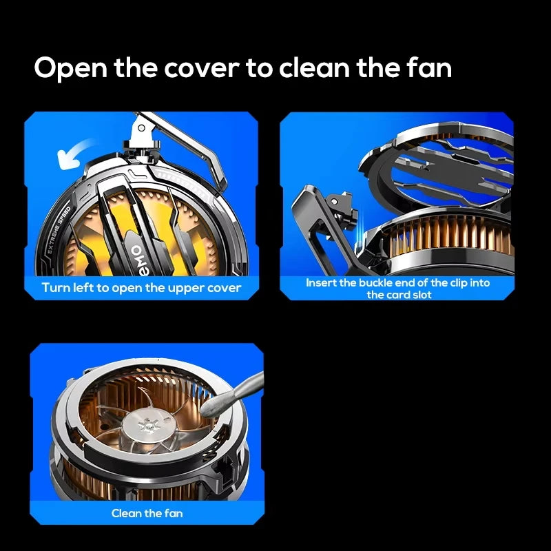 PHOZETECH| Phone cooler with (RGB) LIGHT