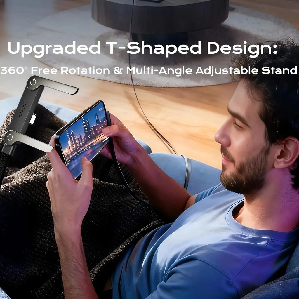 Phozetech| Type-C Cable Foldable Mobile Phone Holder 240W Fast Charging