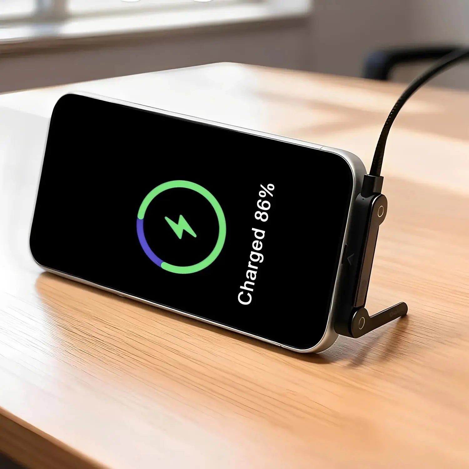 Phozetech| Type-C Cable Foldable Mobile Phone Holder 240W Fast Charging