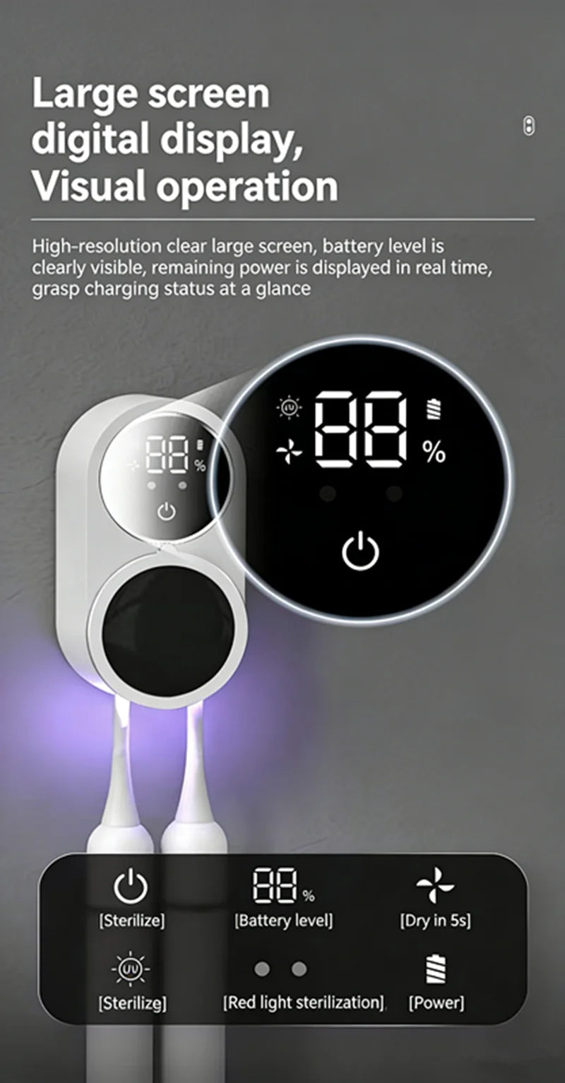 Mini circuit with UV eris bacteria in 30 seconds