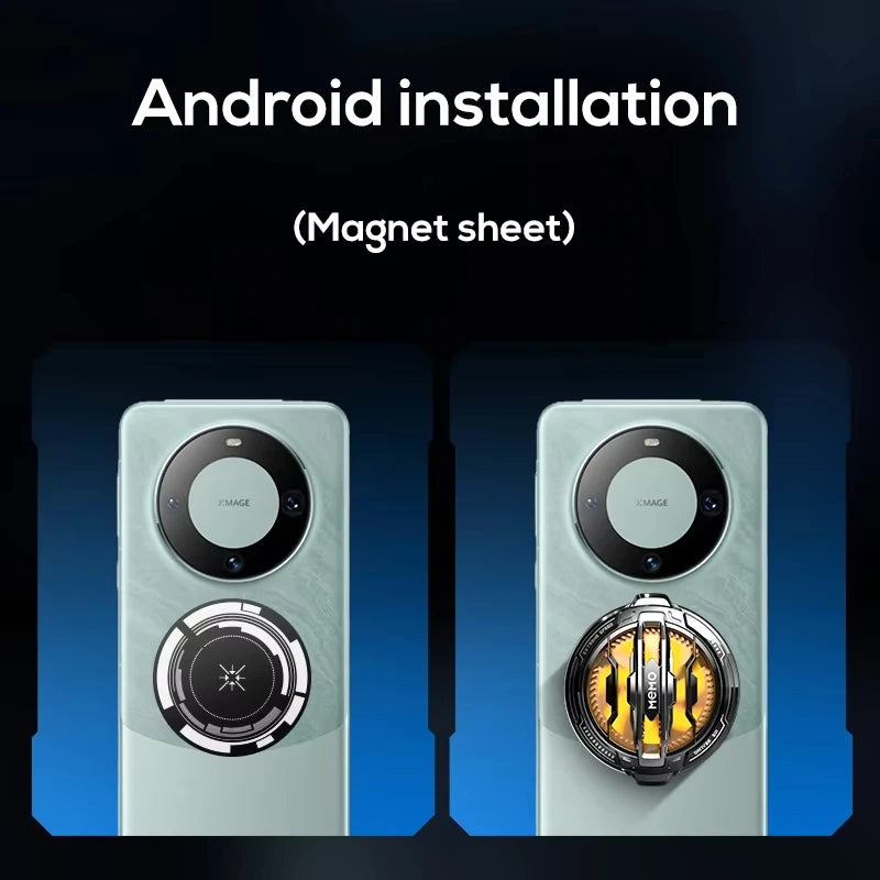 PHOZETECH| Phone cooler with (RGB) LIGHT
