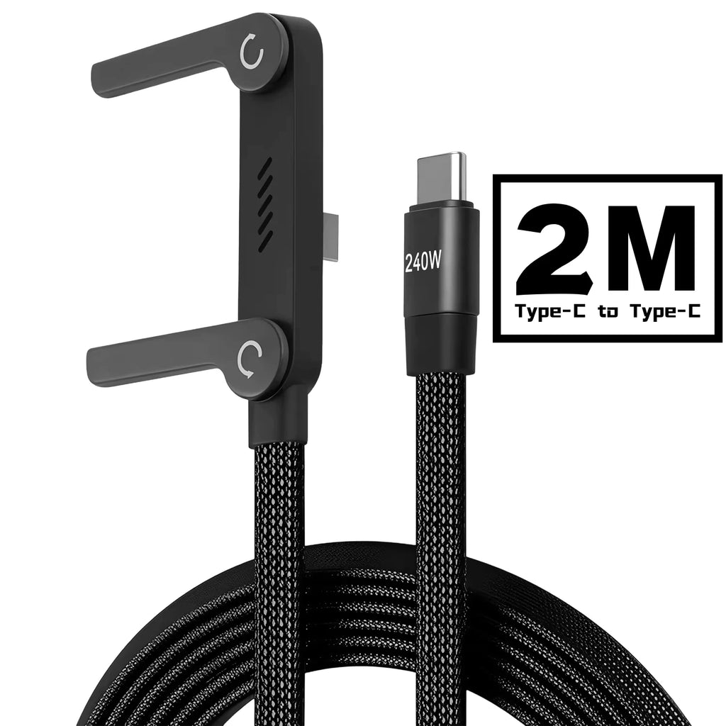 Phozetech| Type-C Cable Foldable Mobile Phone Holder 240W Fast Charging