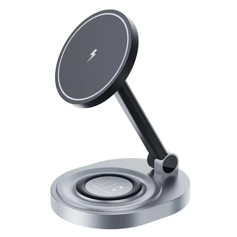 Phozetech| 2 in 1 Folable Magnetic Wireless Fast Charging